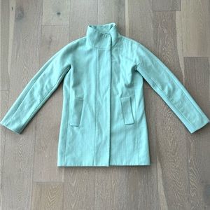 J Crew women’s jacket wool blend size 00 blue